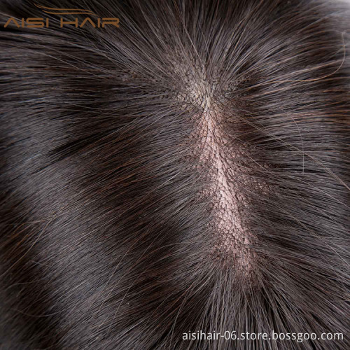 Aisi Hair 2018 New Arrival 16 Inch Long Silky Straight Natural Black Brazilian Full Lace Human Hair Wigs For Black Women